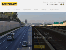 Tablet Screenshot of graynson.com